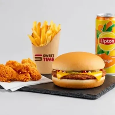 DUO GOURMAND 🍔🍔 ➕ 🍟 ➕ 🥤